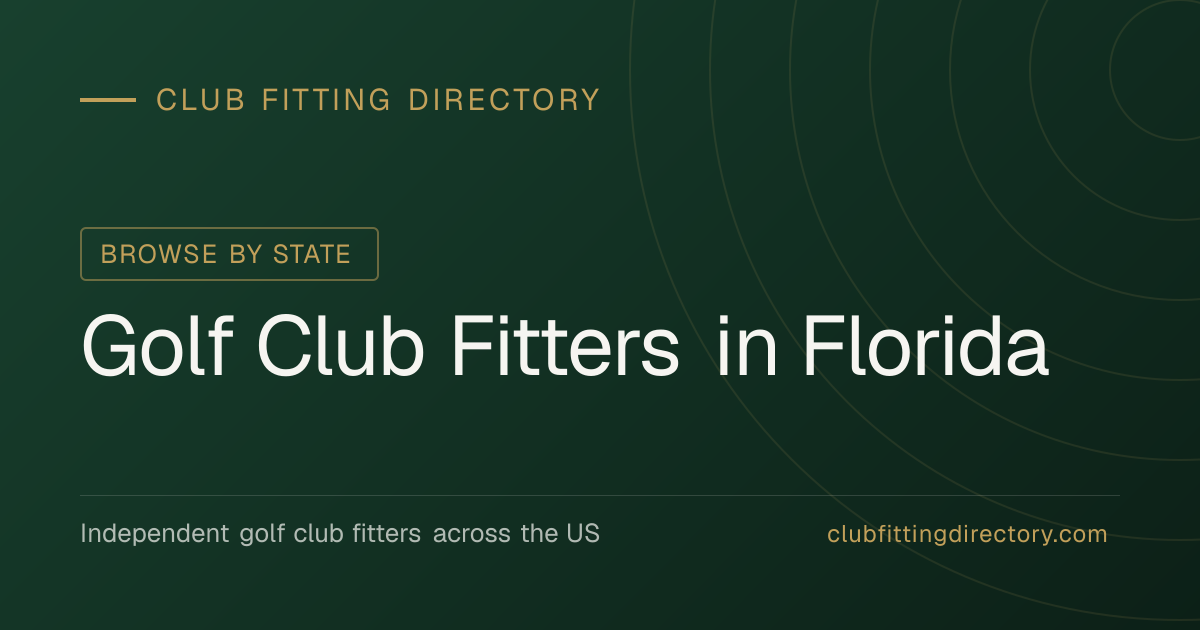 Top Golf Club Fitters in Florida for 2026 | Compare Tech & Pricing